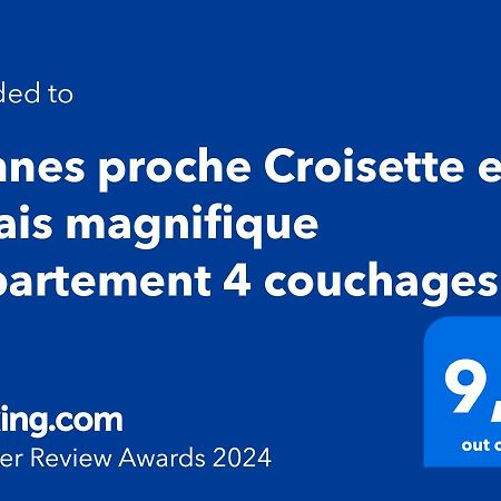 Cannes Proche Croisette Et Palais Magnifique Appartement 4 Couchages Exterior photo